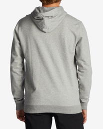 billabong, All Day Organic Pullover Hoodie, GREY HEATHER (grh) ALL DAY PO HOODY ABYFT00336