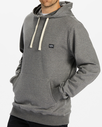 1 All Day Pullover Hoodie Grey ABYFT00336 Billabong
