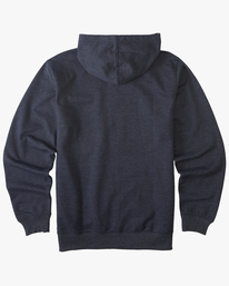 5 All Day Organic Zip-Up Hoodie Blue ABYFT00337 Billabong