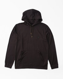 6 A/Div Surftrek Pullover Hoodie Black ABYFT00338 Billabong