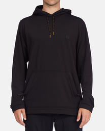 billabong, A/Div Surftrek Pullover Hoodie, BLACK (blk) SURFTREK PULLOVER ABYFT00338