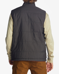 7 Trail - Chaleco reversible con cremallera y cuello alto para Hombre Negro ABYFT00356 Billabong
