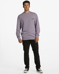 1 Short Sands - Sweatshirt for Men Gray ABYFT00368 Billabong