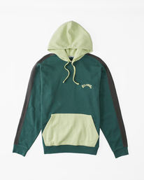 3 Wave Washed Hoodie Yellow ABYFT00371 Billabong