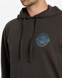 3 Electric Rotor Pullover Hoodie Black ABYFT00384 Billabong