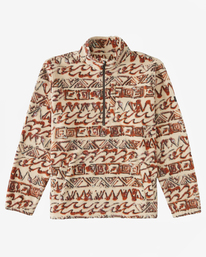 7 Boundary - Polaire demi-zip col montant pour Homme Beige ABYFT00398 Billabong