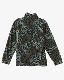 8 Boundary Polaire demi-zip col montant pour Homme Vert ABYFT00398 Billabong
