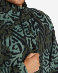 5 Boundary Polaire demi-zip col montant pour Homme Vert ABYFT00398 Billabong