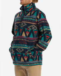 2 Boundary Polaire demi-zip col montant pour Homme Bleu ABYFT00398 Billabong