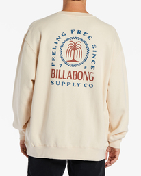 4 Arch Palm Crewneck Sweatshirt Beige ABYFT00406 Billabong