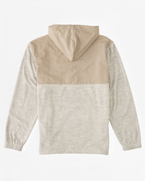 8 Boundary Graphene Half-Zip Fleece White ABYFT00414 Billabong