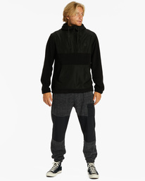 1 Boundary Graphene - Polaire demi-zip pour Homme Noir ABYFT00414 Billabong