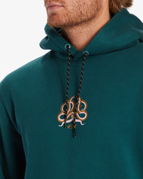4 Erica Zeledón Serpientes - Hoodie for Men Blue ABYFT00425 Billabong