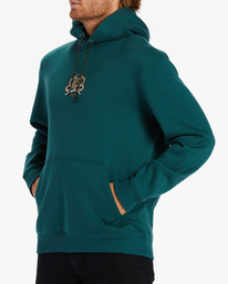 3 Erica Zeledón Serpientes - Hoodie for Men Blue ABYFT00425 Billabong