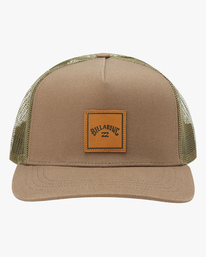 1 Stacked Trucker Hat Green ABYHA00184 Billabong