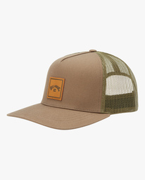 0 Stacked Trucker Hat Green ABYHA00184 Billabong
