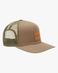 2 Stacked Trucker Hat Green ABYHA00184 Billabong