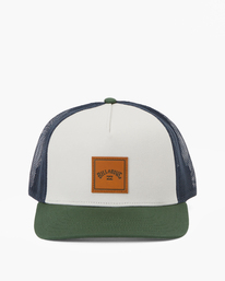 1 Stacked Trucker Hat Beige ABYHA00184 Billabong