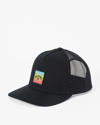 0 Stacked Trucker Hat Black ABYHA00184 Billabong