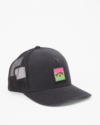 4 Stacked Trucker Hat Green ABYHA00184 Billabong