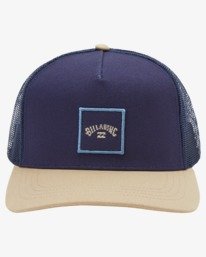 1 Stacked Trucker Hat Blue ABYHA00184 Billabong