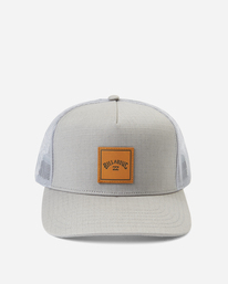 1 Stacked Trucker Hat Grey ABYHA00184 Billabong