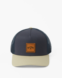 1 Stacked Trucker Hat Blue ABYHA00184 Billabong