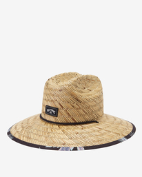 0 Tides Print Straw Lifeguard Hat Black ABYHA00216 Billabong