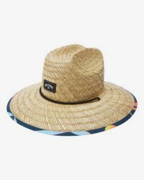 0 Tides Print Straw Lifeguard Hat Blue ABYHA00216 Billabong