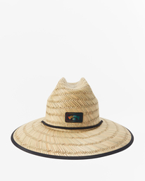 1 Tides Print Straw Lifeguard Hat White ABYHA00216 Billabong