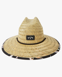 1 Tides Print Straw Lifeguard Hat Blue ABYHA00216 Billabong