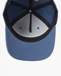 4 Stacked - Gorra de cierre ajustable para Hombre Azul ABYHA00281 Billabong