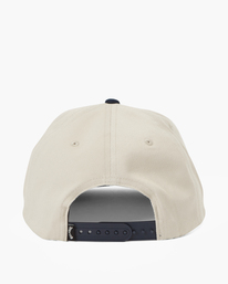 3 Stacked Snapback Hat Beige ABYHA00281 Billabong