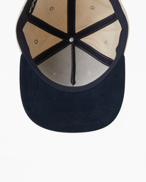 4 Stacked Snapback Hat Beige ABYHA00281 Billabong