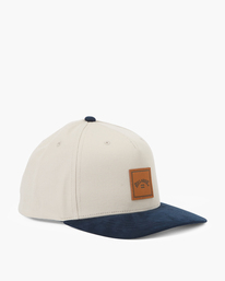 2 Stacked Snapback Hat Beige ABYHA00281 Billabong