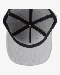 6 Stacked Snapback Hat Grey ABYHA00281 Billabong
