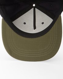 4 Stacked Snapback Hat Blue ABYHA00281 Billabong