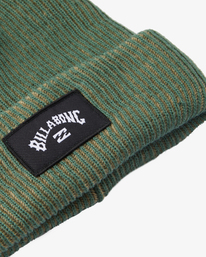 2 Arch Patch Knit Beanie Green ABYHA00325 Billabong