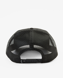 billabong, Arch Team Trucker Hat, BLACK (blk) ARCH TEAM TRUCKER ABYHA00332
