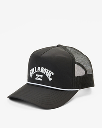 billabong, Arch Team Trucker Hat, BLACK (blk) ARCH TEAM TRUCKER ABYHA00332