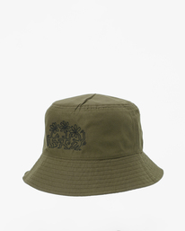 2 Keith Haring Jam - Cappello da pescatore double face da Uomo Green ABYHA00361 Billabong