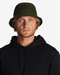 8 Keith Haring Jam - Cappello da pescatore double face da Uomo Green ABYHA00361 Billabong