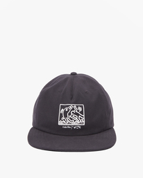 4 Keith Haring Salvation Baseball Hat Black ABYHA00362 Billabong