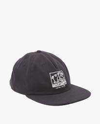 5 Keith Haring Salvation Baseball Hat Black ABYHA00362 Billabong