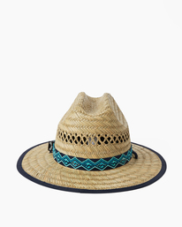 billabong, Mid Tides Straw Lifeguard Hat, BLUE HAZE (bn4) Mid Tides - Straw Lifeguard Hat for Men ABYHA00395