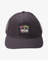 1 Pro Pipeline Trucker Hat Black ABYHA00405 Billabong