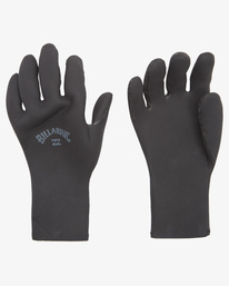 billabong, 2mm Absolute Wetsuit Gloves, BLACK (blk) 2 ABSOLUTE GLOVE ABYHN00100
