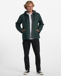 1 Barlow Hooded Jacket Green ABYJK00122 Billabong