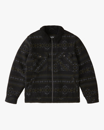 8 Barlow Sherpa Trucker Jacket Black ABYJK00125 Billabong
