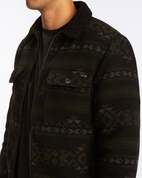6 Barlow Sherpa Trucker Jacket Black ABYJK00125 Billabong